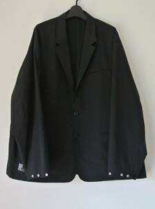 22SS 新品未使用　fresh service SOLOTEX TAFFETA OVERSIZED JACKET black ルーズシルエット　オーバーサイズ　fsw-22-ct