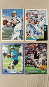 NFLカード　CAROLINA PANTHERS / QB 色々11種　パンサーズ