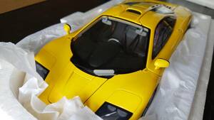 * супер редкий распроданный premium * McLAREN F1 roadcar yellow 1|12