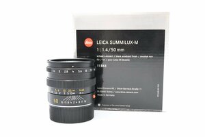 ◆ LEICA ライカ SUMMILUX-M 50mm F1.4 E46 第3世代 Mマウント レンジファインダー用 標準単焦点レンズ 大口径 3rd