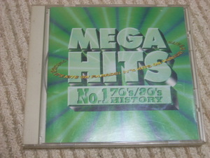 MEGA　HITS　NO.1　70's/80's　HISTORY 1995年 洋楽 CD 中古品 BVCP-824 ホイットニー・ヒューストン 他