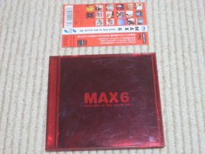 MAX6 ～best hits in ｔｈｅ world’99 洋楽 オムニバス CD 1999年 中古品 赤ケース SRCS-2163 帯付 エアロスミス 他