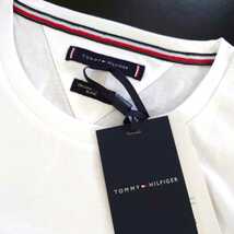 1円スタート！ TOMMY HILFIGER トミーヒルフィガー　Tシャツ ホワイトL_画像2