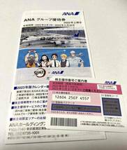 ANA株主優待券 １枚 2023年5月31日まで有効 / ANAグループ優待券付き / 全日空 航空券_画像1