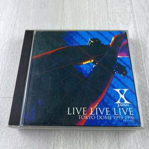 LIVE LIVE LIVE TOKYO DOME 1993-1996 / X JAPAN CD2枚組