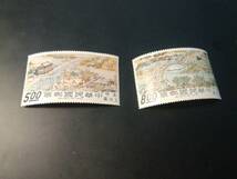 台湾、1968 故宮名画：清明上河図の高額５円、１０円の２種類、未使用ヒンジ無し美品_画像1