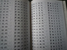  基本五体字典　☆　小野寺啓治監修　書道ジャーナル編　基礎漢字二千字　_画像7