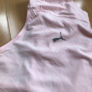 【プーマ】PUMA レディース Tシャツ 薄ピンク Lサイズ SUMMER TOP(513293) ●Lサイズ●