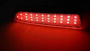 レッドレンズ　メルセデスベンツ 60連 LED リフレクター リアバンパー ライト ランプ　Ｗ447 Ｖクラス Ｖ220ｄ