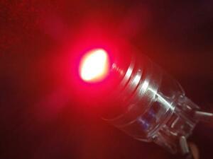 T20型ウェッジバルブ　LED　ハイパワーSMD　ダブル球　レッド・赤　ＶＷ フォルクスワーゲン　ポルシェ　等