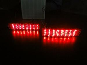 日産 48連 LED リフレクター リアバンパー ライト ランプ　ムラーノ Z51 (2)