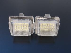  Benz LED license lamp number light W221 S350 S550 S600 S63 S65 AMG latter term 