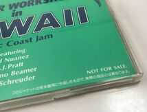 非売品 見本盤 ビクター CD Guitar Workshop In Hawaii pacific Coast Jam / 角松敏生 ケンジ・サノ バド・ニュアス D.J.プラット 他_画像7