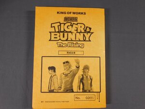 0F2B8　完成台本　劇場版TIGER & BUNNY -The Rising-　KING OF WORKS　製作：TIGER&BUNNY MOVIE PARTNERS