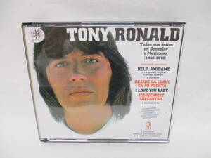 3CD トニー・ロナルド Tony Ronald Todos Sus Exitos En Sonoplay Y Movieplay 1968-1976