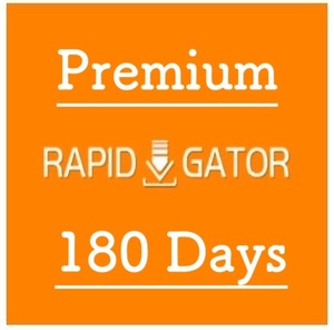 [ Speed correspondence!] official Rapidgator premium 180 days [5 minute ~24 hour within correspondence ]