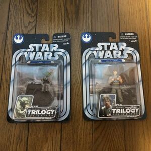 STAR WARS The Original TRILOGY Collection #1 Luke Skywalker & #2 Yoda HASBRO 輸入盤ルーク・スカイウォーカー ヨーダ スターウォーズ