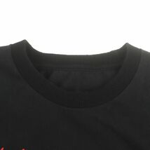 ゴッドセレクショントリプルエックス GOD SELECTION XXX プリントTシャツ 半袖 レディース サイズXL ブラック 中古AB 259157_画像3