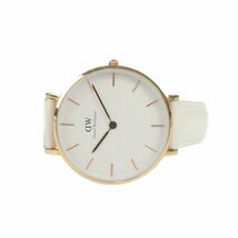 ダニエル ウェリントン Daniel Wellington レディース腕時計 クォーツ ホワイト文字盤 中古AB 261333_画像3