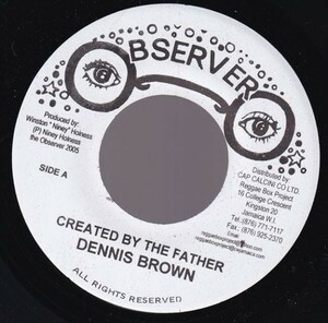 [Created By The Father Riddim] Dennis Brown - Created By The Father AJ257