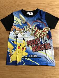 【即決 新品】ポケットモンスター ポケモン★半袖Tシャツ【120】 ピカチュウ ザシアン ザマゼンタ