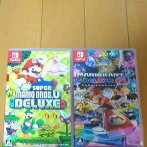 マリオカート8デラックス NewスーパーマリオブラザーズU ニンテンドースイッチソフト