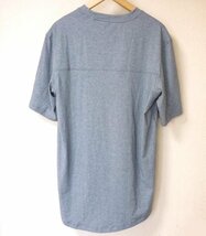 新品O(XL)★アディダス adidas くすみブルー AEROREADY 半袖Tシャツ_画像2