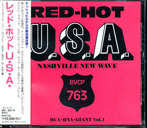 盤面良好 国内盤 RCA,BNA,GIANT Vol.1 レッド・ホットU.S.A.～ナッシュビル・ニュー・ウェイブ　4枚同梱可能　a4B000064EA5