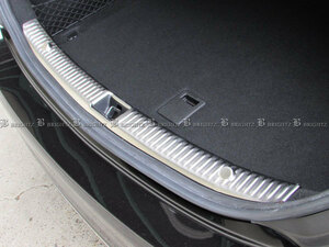 C Class W205 C180 C200 C220 stainless steel inner rear bumper foot plate rear luggage scuff step INS-FOOT-029