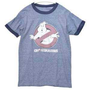 80s usa vintage GHOST BUSTERS ゴーストバスターズ トリム Tシャツ 映画 ムービー size.S