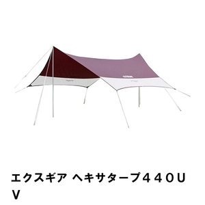 タープ テント 大型 幅440 奥行440 高さ220 5～6人用 防水 キャンプ用品 キャンプグッズ 収納 持ち運び バッグ付き M5-MGKPJ00082