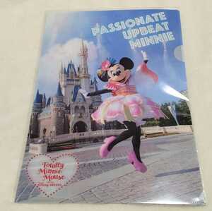 TDR TDL 限定 トータリーミニー クリアホルダー 夏祭り Minnie ミニーマウス PASSIONATE UP BEAT 和 ファイル クリアファイル