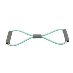 トレーニングチューブ エクササイズ ゴムバンド フィットネス 筋トレチューブ ストレッチ ヨガ 体幹強化 マッスル 筋肉 ロコモ グリーン