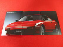 ●　TOYOTA　MR2　左H　1988　昭和63　ドイツ語　カタログ　●_画像2