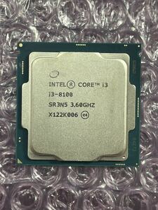 未使用 傷有り intel core i3 8100 SR3N5 3.60GHz