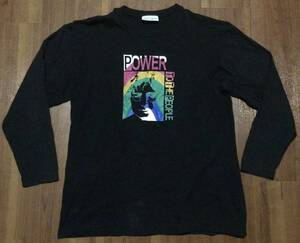 John Lennon 長袖Tシャツ Mサイズ★ジョン・レノン ビートルズ Power to the people ロンT