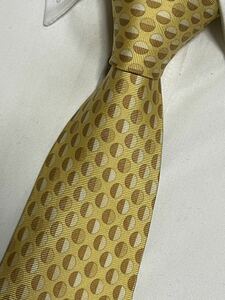  almost unused tag attaching "Christian Dior" Christian Dior coin dot brand necktie 205371
