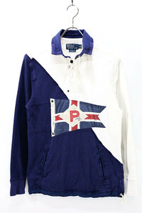 Used 00s POLO by RalphLauren Patch Work Sailing Shirt Jacket Size S 古着