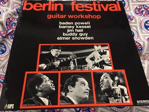 V.A.（Jim Hall他）★中古LP仏盤「Berlin Festival～Guitar Workshop」