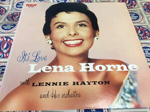 Lena Horne★中古LP国内盤「リナ・ホーン～イッツ・ラブ」