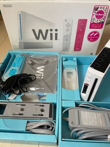 Wii シロ 任天堂 Wiiリモコン ヌンチャク