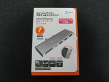 J5 CREATE (JCD324S) SurfacePro7専用7in1ミニドック シルバー ★未開封未使用品★_画像2