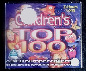 ◆CD ３枚組！ Children's TOP 100 子どもの歌◆イギリス直輸入、新品♪