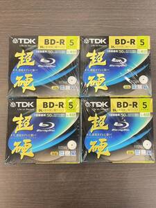 【YD-1】未使用 TDK 録画用ブルーレイディスク 超硬シリーズ BD-R DL 長時間2層ディスク 50GB 1-4倍速 計20枚