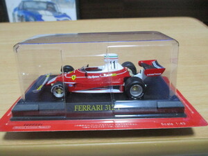 アシェット 1/43 「 フェラーリ 312T 」　#11 クレイ・レガツォーニ　 ・送料 400円（レターパック発送） ブリスター未開封品