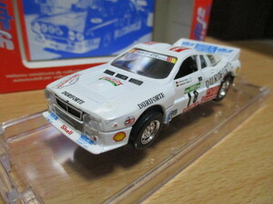  Vitesse 1/43 [ Lancia 037 Rally ] #18te.li Forte color 1986y Rally *do* Portugal . mileage * postage 400( letter pack post service shipping ) jpy 