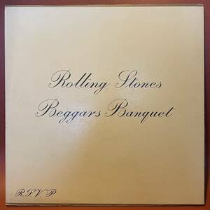 ローリング・ストーンズ - ベガーズ・バンケット The Rolling Stones - Beggars Banquet 国内盤 初回盤LP SLC 479 一か所ループ有り
