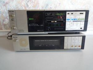 F051801 東芝 AUREX オーレックス PD-V50 アンプ カセットデッキ プリデッキ SC-V50 ステレオ アンプ