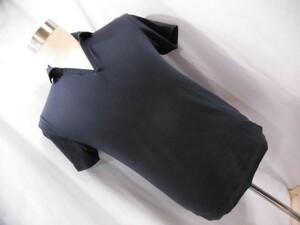 ie-702 ■　ユニクロ　■　メンズ　Tシャツ　ポロシャツ　　半袖　紺　サイズM　襟付き半袖Tシャツ　ポロシャツ
