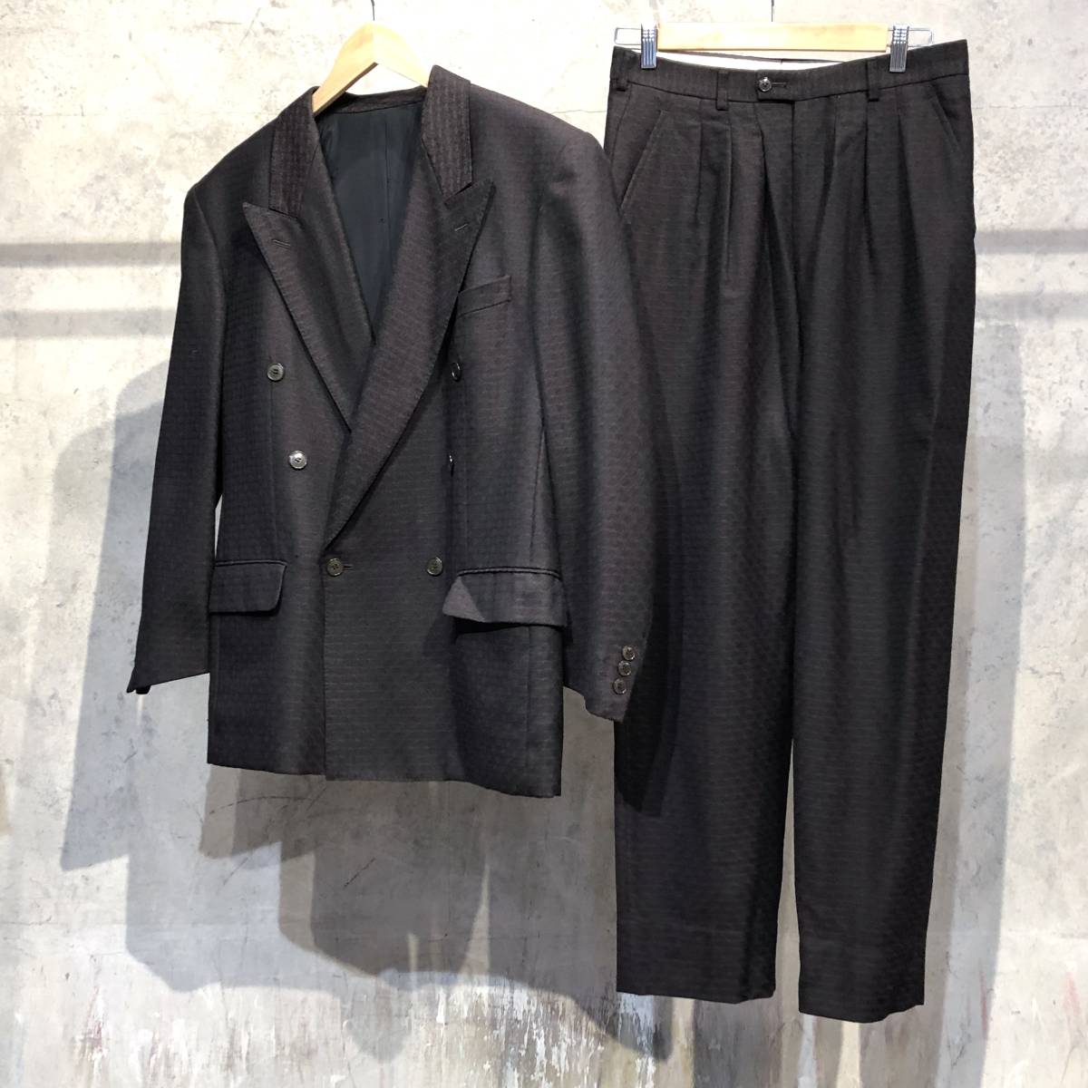 サイズ KENZO 3タック グレー ヴィンテージ XLの通販 by れんたろう's